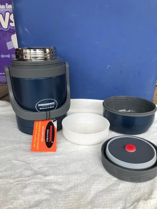 EUROSONIC 1000ML FOOD FLASK  - 24 HOURS HOT/COLD PRESERVATION
