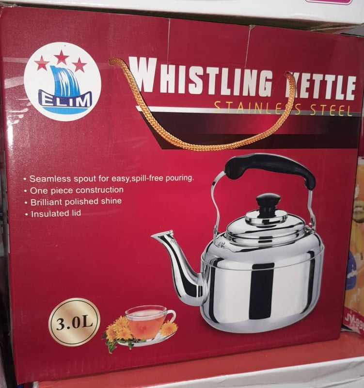 3L STAINLESS STEEL WHISTLING KETTLE