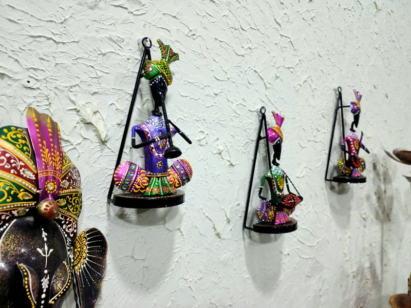 Handcrafted Rajasthani Wall Hanging Musician Set – Folk Art Decor Trio Handcrafted Rajasthani Wall Hanging Musician Set – Folk Art Decor Trio