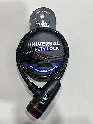 STEELBIRD CABLE LOCK 170