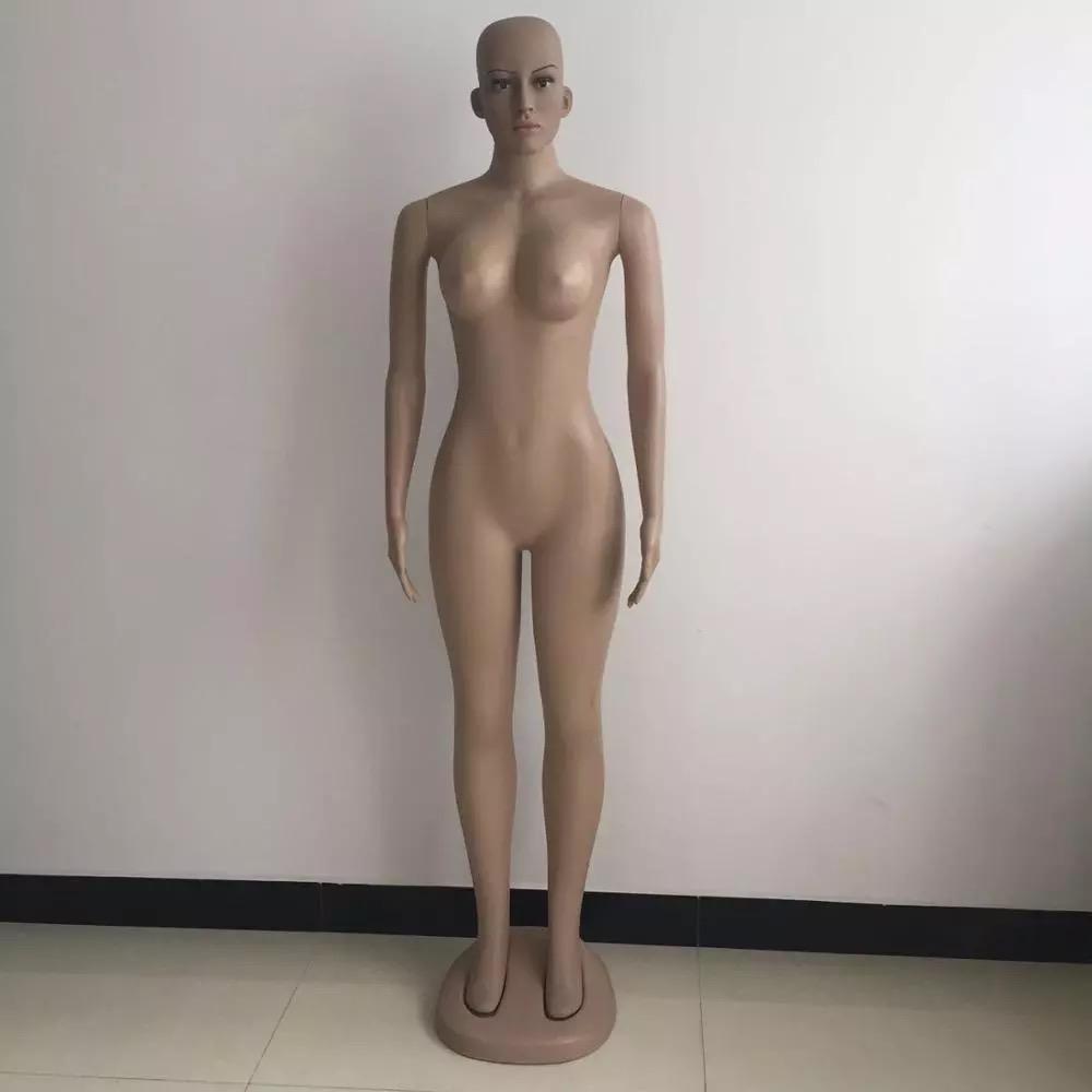 Adanne Size 10 Bald Head FRP Unbreakable Plastic Non- Detachable Foreign Female Mannequin