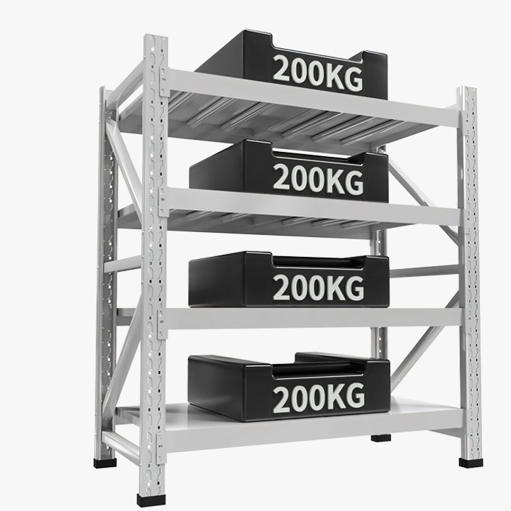 Elegant White Shelving 150x60x200