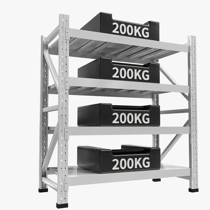 Elegant White Shelving 150x60x200