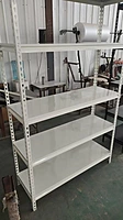Slim White Shelving 10x120x198