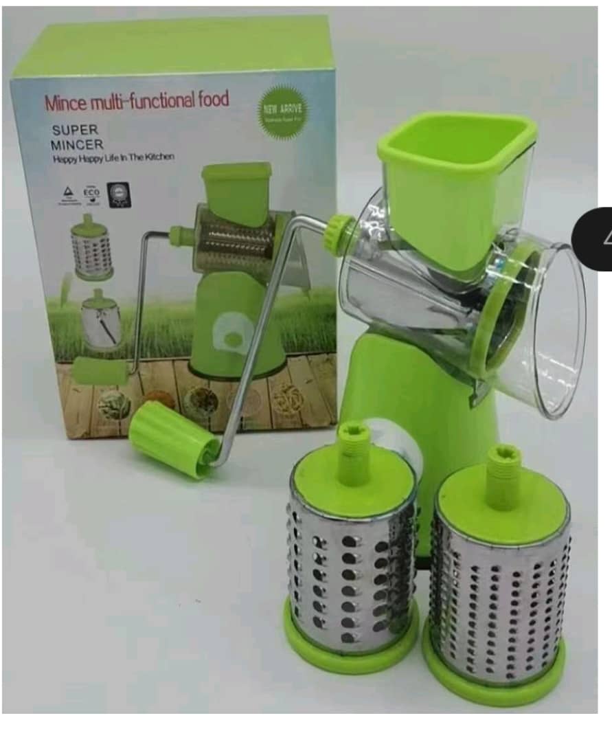 SUPER MINCER WITH 2 DRUMS