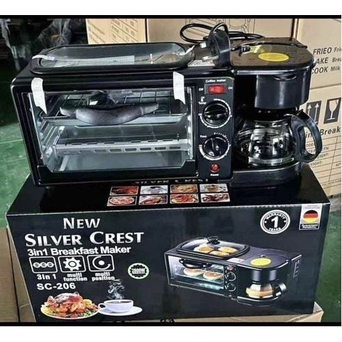 SILVER CREST 3IN1 BREAKFAST MAKER
