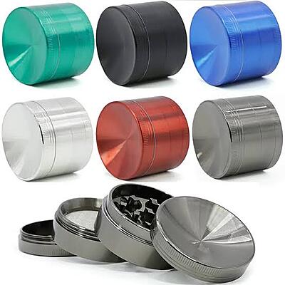 Grinder Metalico 3 Niveles Cóncavo