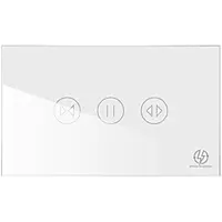 Tuya Wi-Fi Curtain White US Single