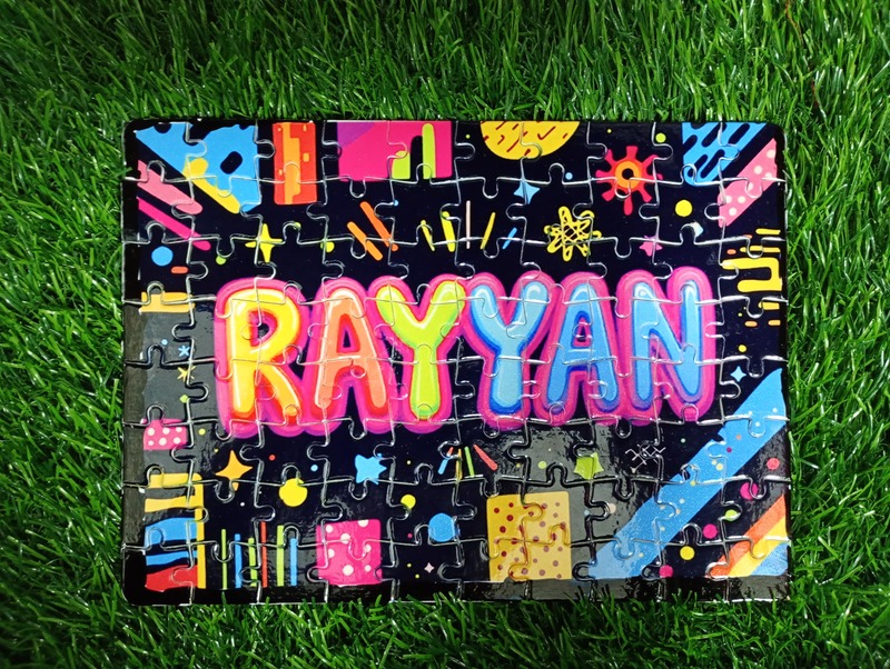 A5 Size Cardboard Puzzle