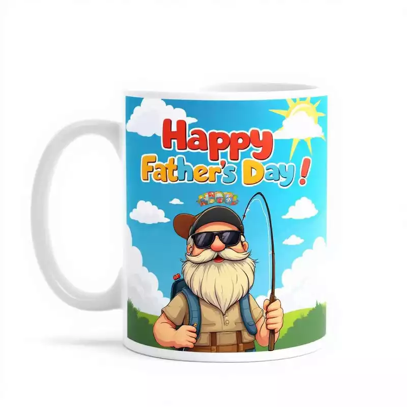 Printed Mugs White
