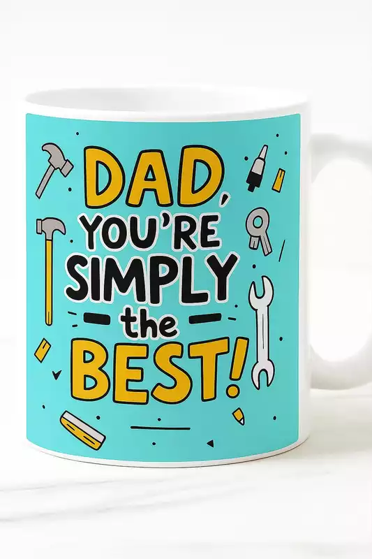 Printed Mugs White