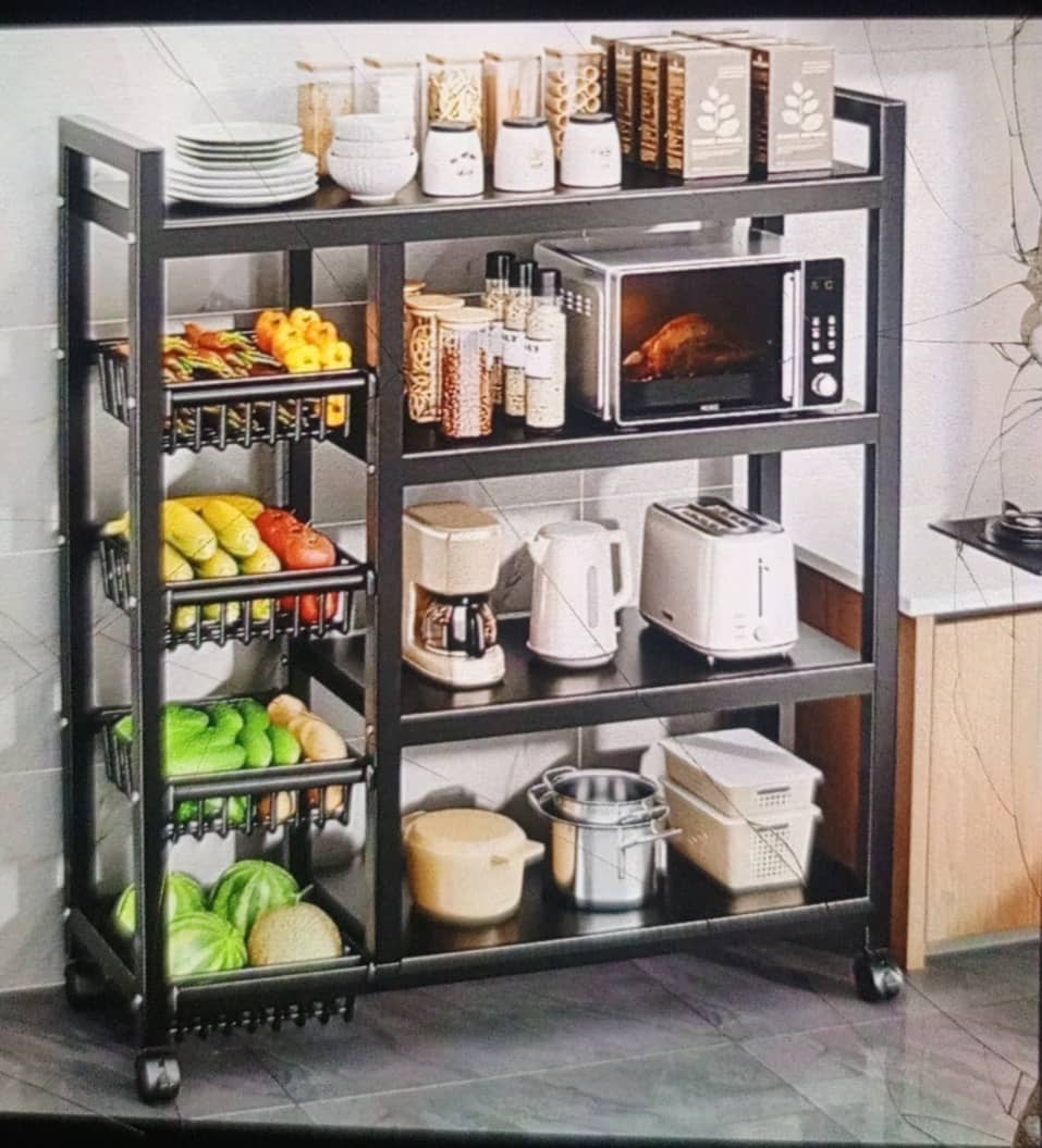 4 LAYERS MULTIFUNCTIONAL STAND HOME KITCHEN ORGANIZER