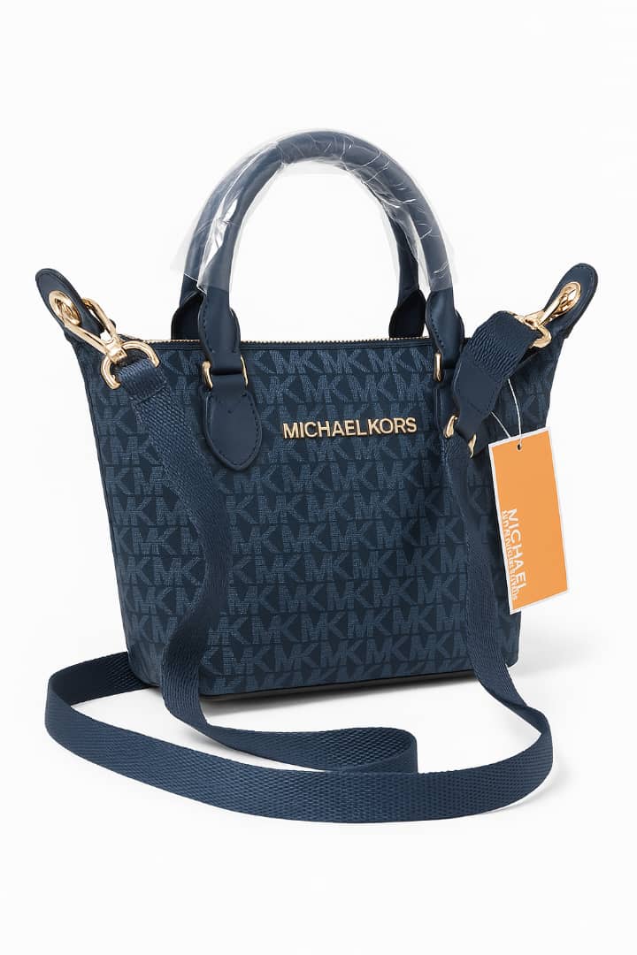 MICHEAL KORS REPLICA PORTABLE BAG  18 BY 32CM - BLUE