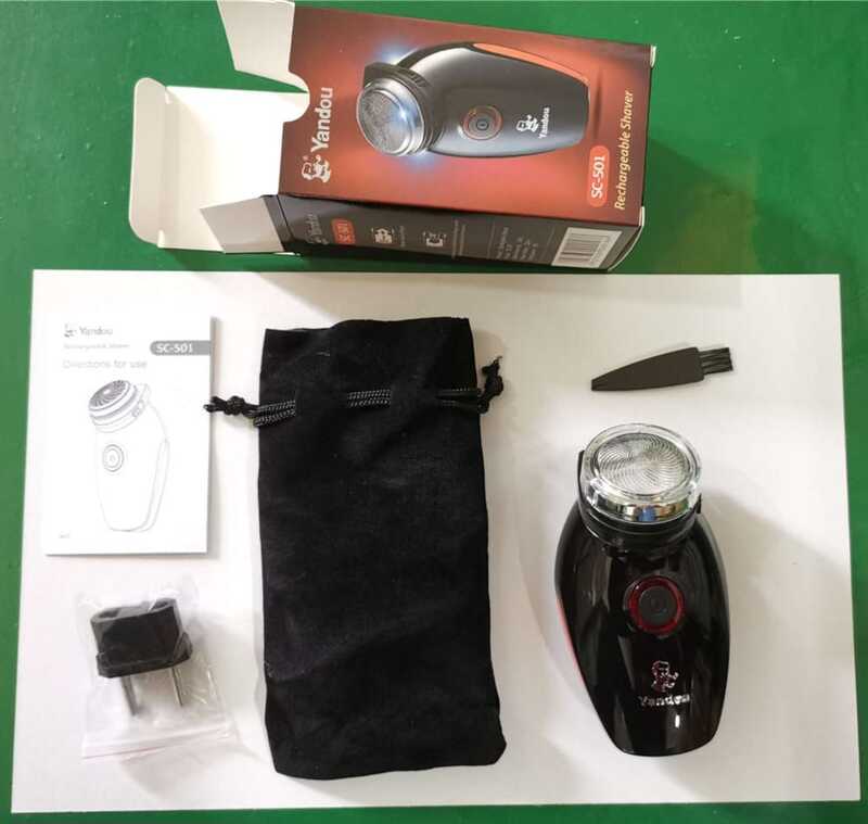 YANDOU HIGH QUALITY RECHARGEABLE PURE HAIR SHAVER  CLIPPER - LONG LASTING BATTERY