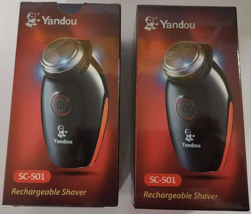 YANDOU HIGH QUALITY RECHARGEABLE PURE HAIR SHAVER  CLIPPER - LONG LASTING BATTERY