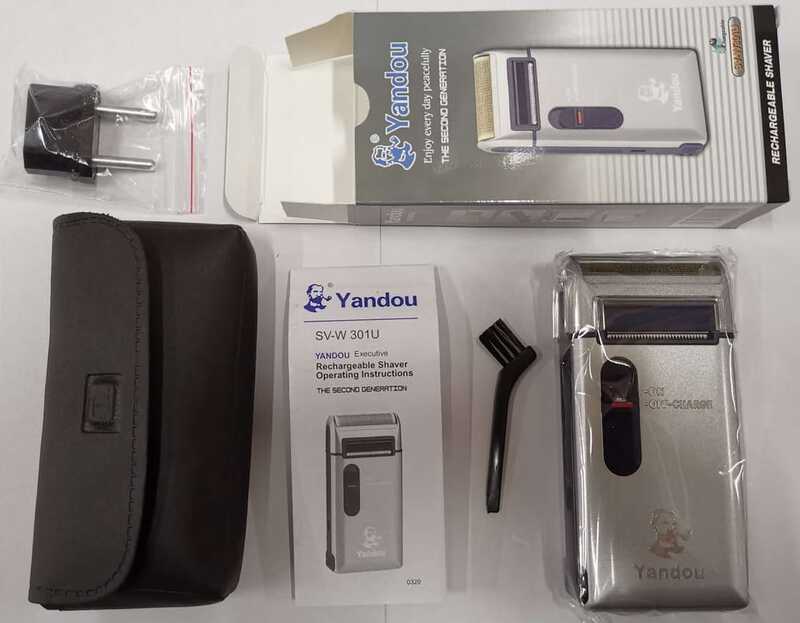 YANDOU HIGH QUALITY RECHARGEABLE HAIR SHAVER  CLIPPER - LONG LASTING BATTERY