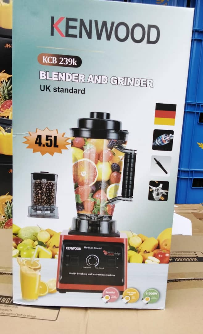 KENWOOD 2IN1 BLENDER 10000W 4.5L +1 JARS 8 BLADES