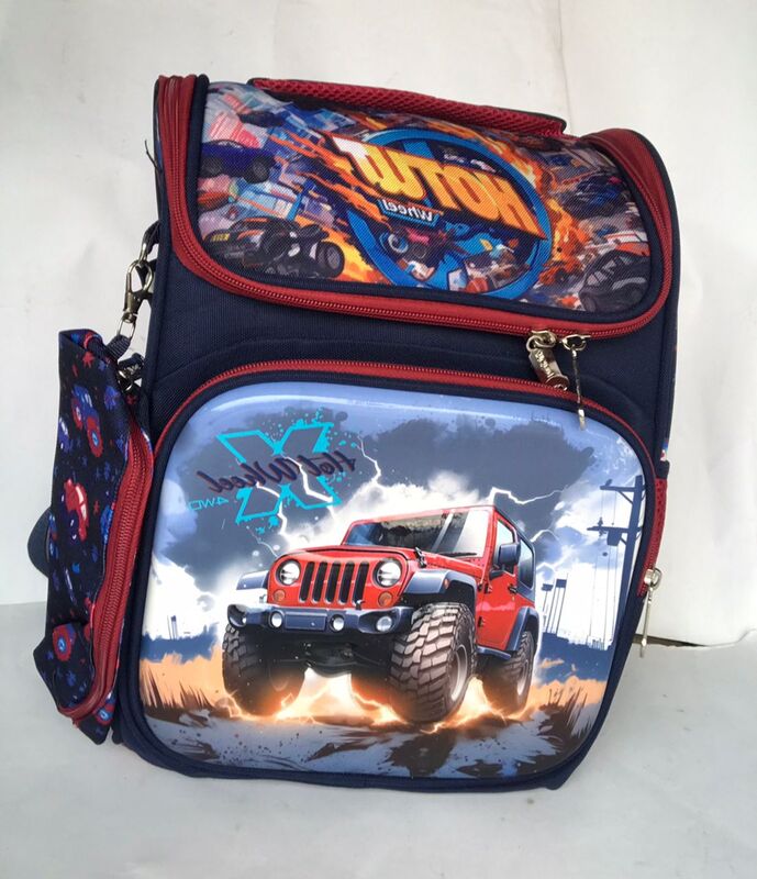 HOT WHEEL SCHOOL BAG  AGE 2-6 YEARS