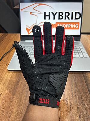 STUDDS GLOVES SMG-2 RED (L)