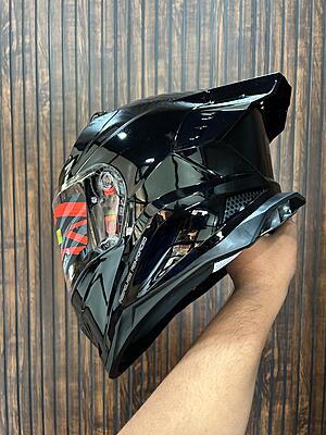 STEELBIRD SBH-61 ISS SXE WITH AFS EDITION C/V 600MM (WITH ANTIFOG)