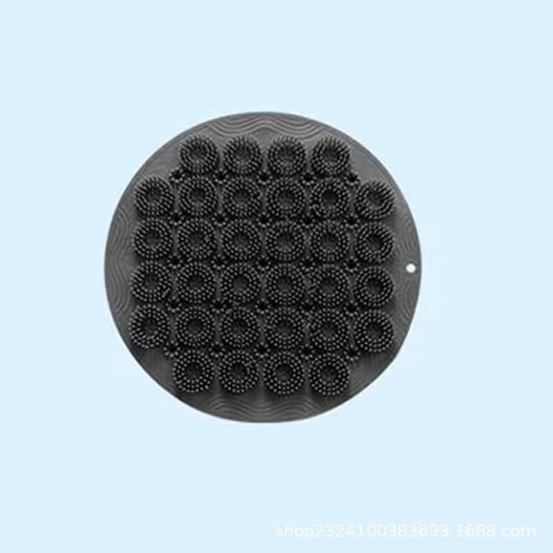SILICONE NON-SLIP FOOT AND BACK SCRUB