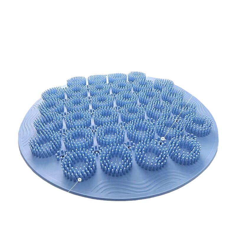 SILICONE NON-SLIP FOOT AND BACK SCRUB