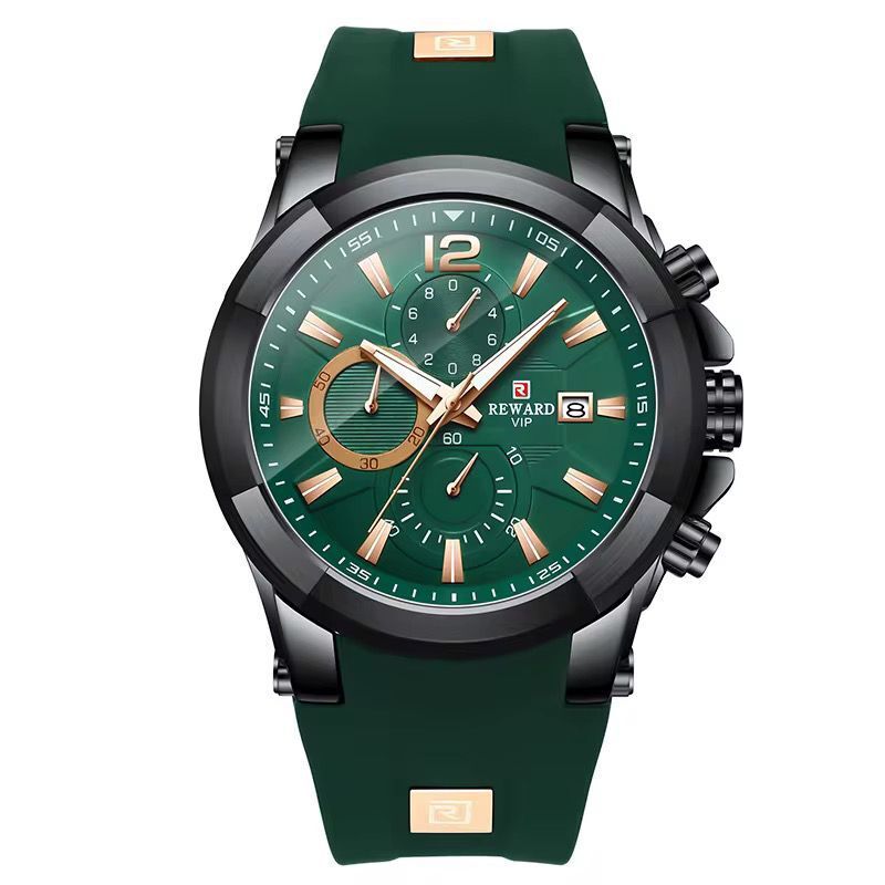 REWARD VIP RUBBER STRAP WRIST WATCH