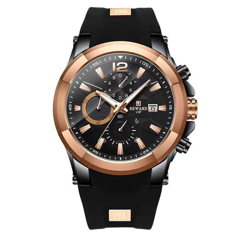 REWARD VIP RUBBER STRAP WRIST WATCH