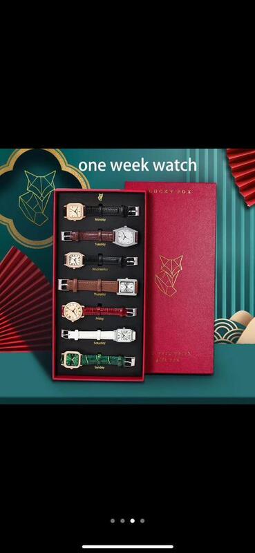 7IN1 LADIES WRIST WATCH GIFT PACK - THE ONE WEEK WATCH
