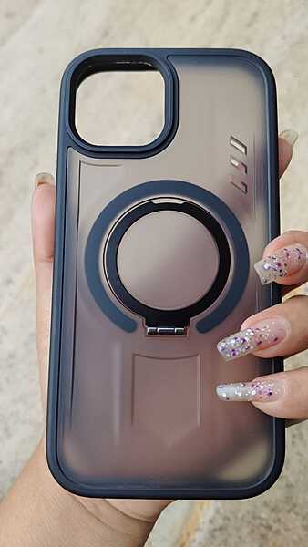 Black Matte Magsafe Stand Case