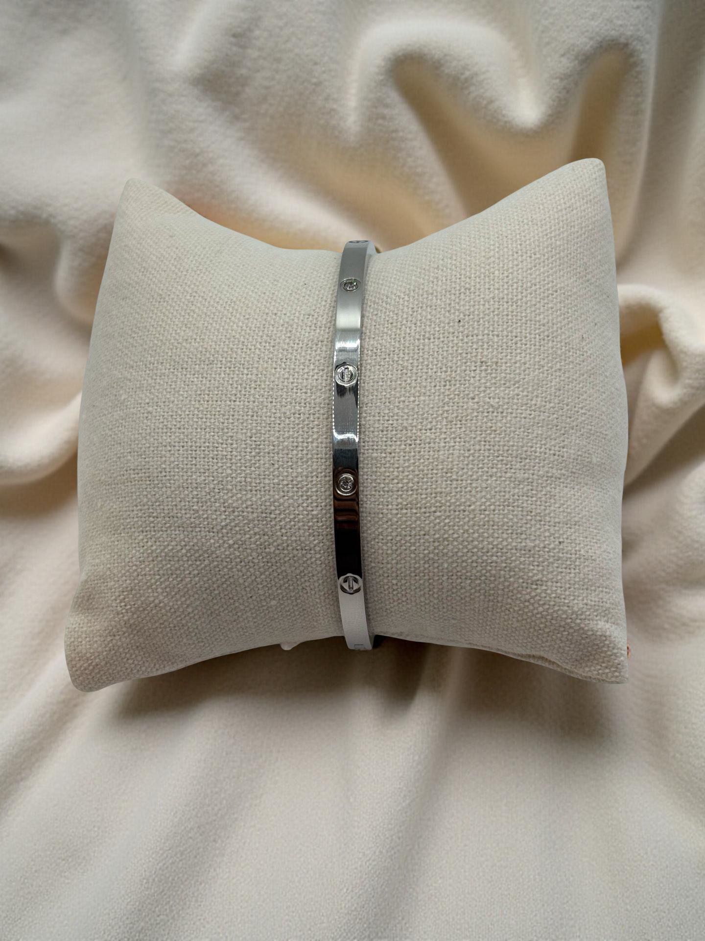 Timeless Crystal Embellished Hinge Cuff Bracelet