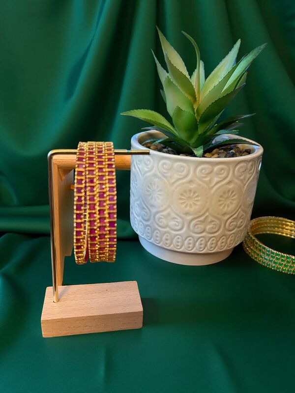 Beautiful High Quality AD stone bangles