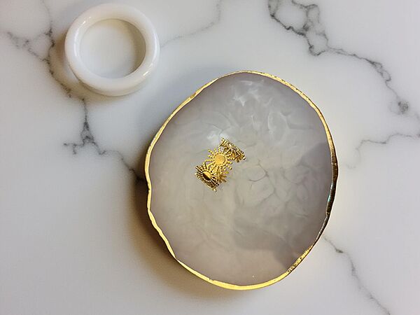 Golden Sun Statement Ring