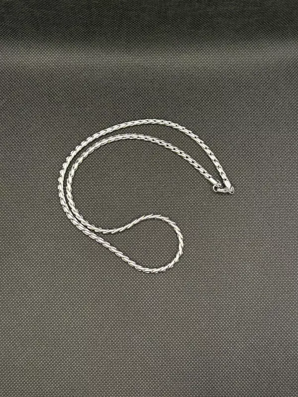 Durable Stainless Steel Woven Link Chain for Men