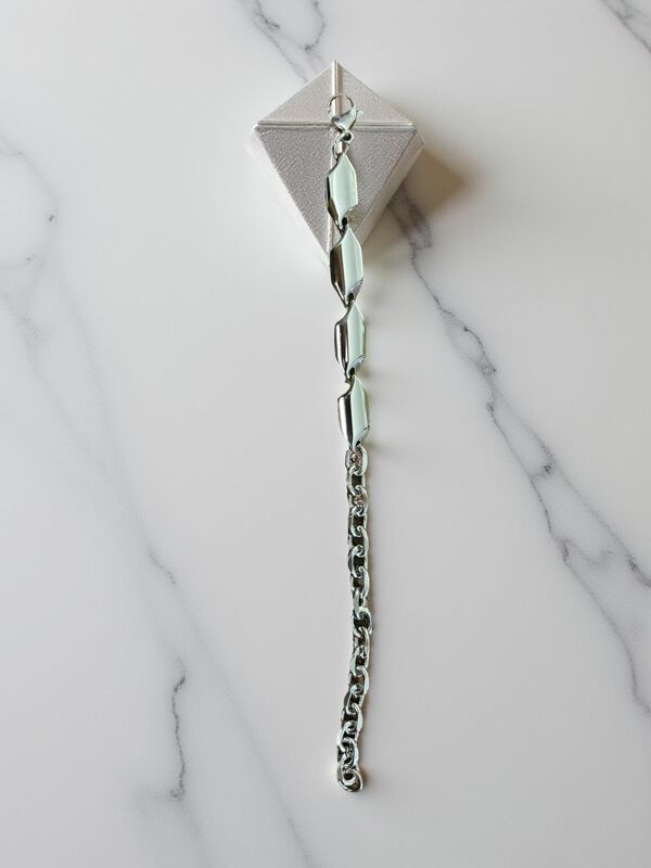 Men's Geometric Plate Bracelet