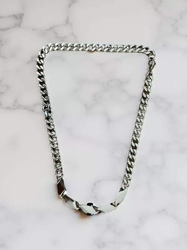 Men's Geometric Plate Bracelet