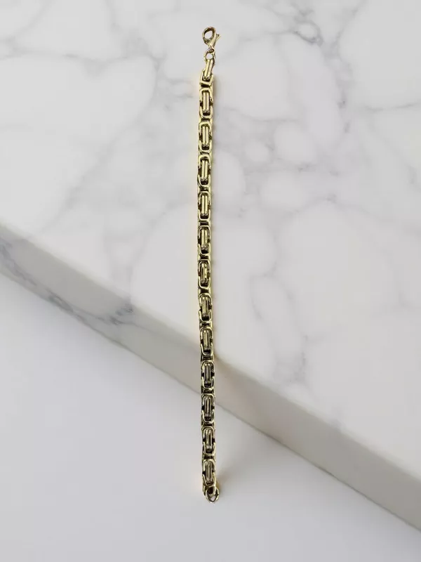 Gold King Chain Bracelet