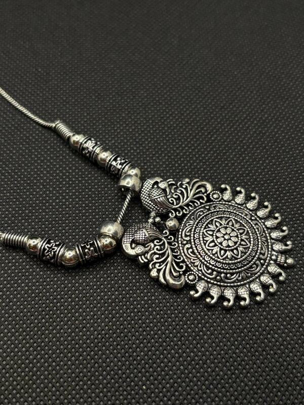 Oxidized Silver Mid-Haram