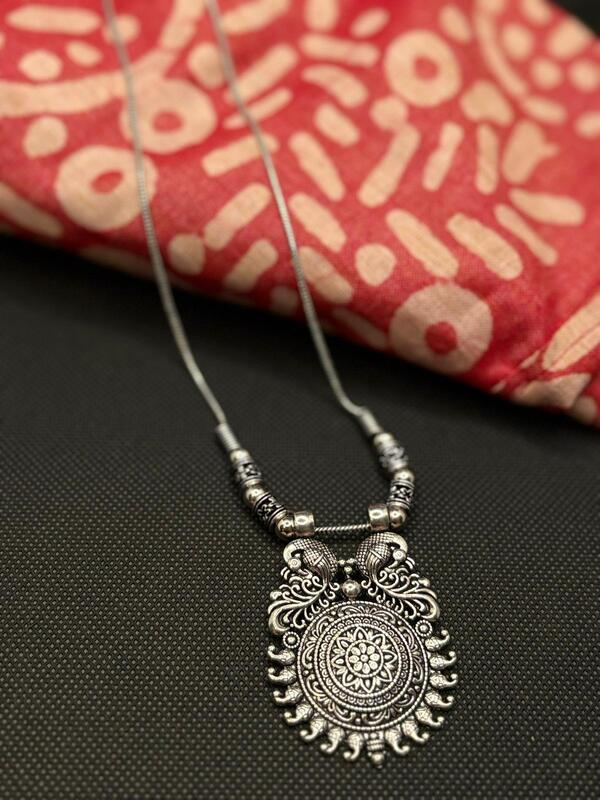 Oxidized Silver Mid-Haram