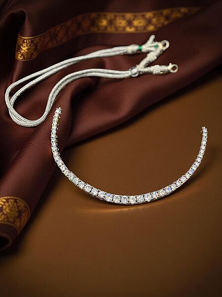 AD Stoned Choker with Studs