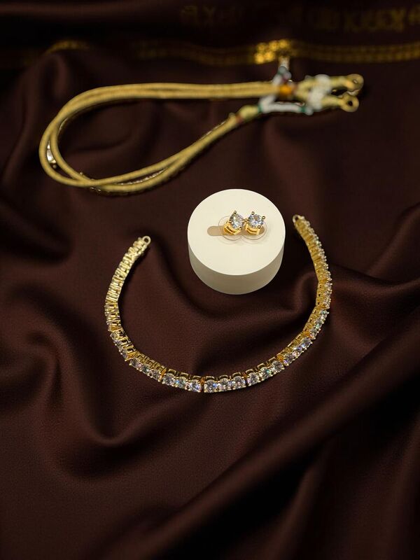 AD Stoned Choker with Studs