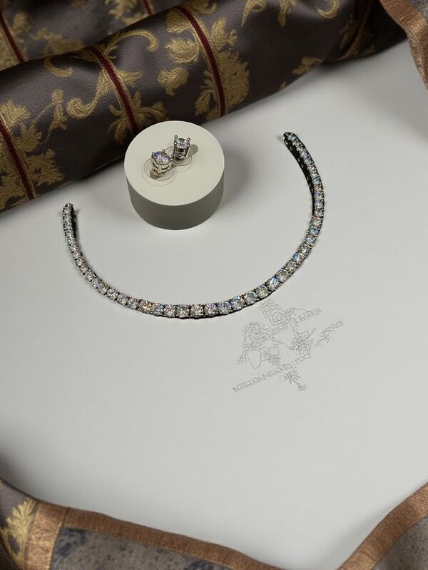 AD Stoned Choker with Studs