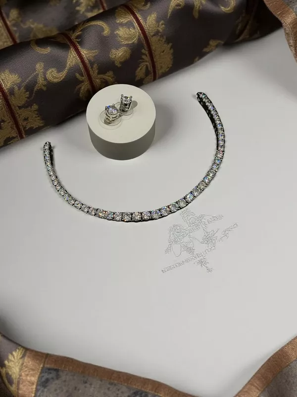 AD Stoned Choker with Studs