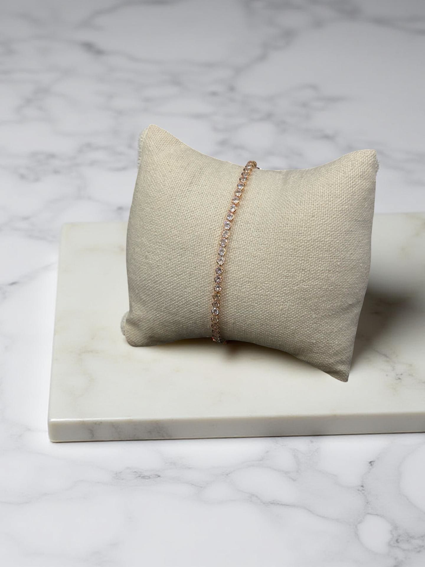 Round CZ Bracelet