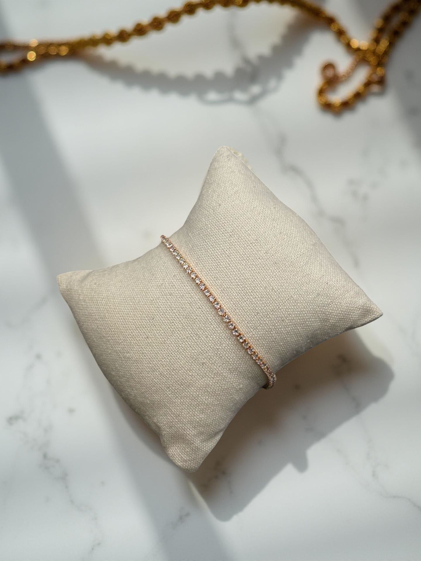 CZ Classic Line Bracelet