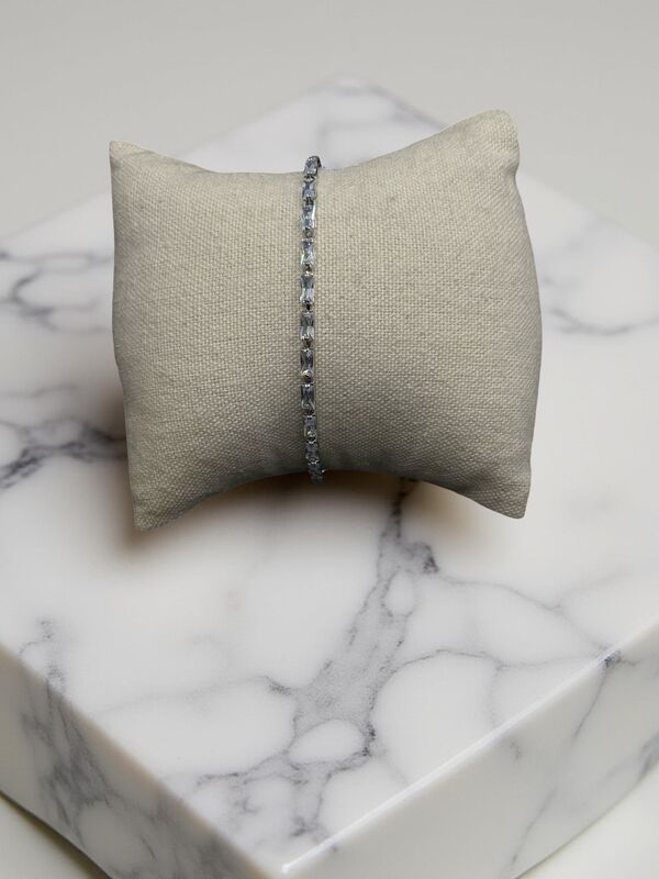 Minimalist Gold CZ Bracelet