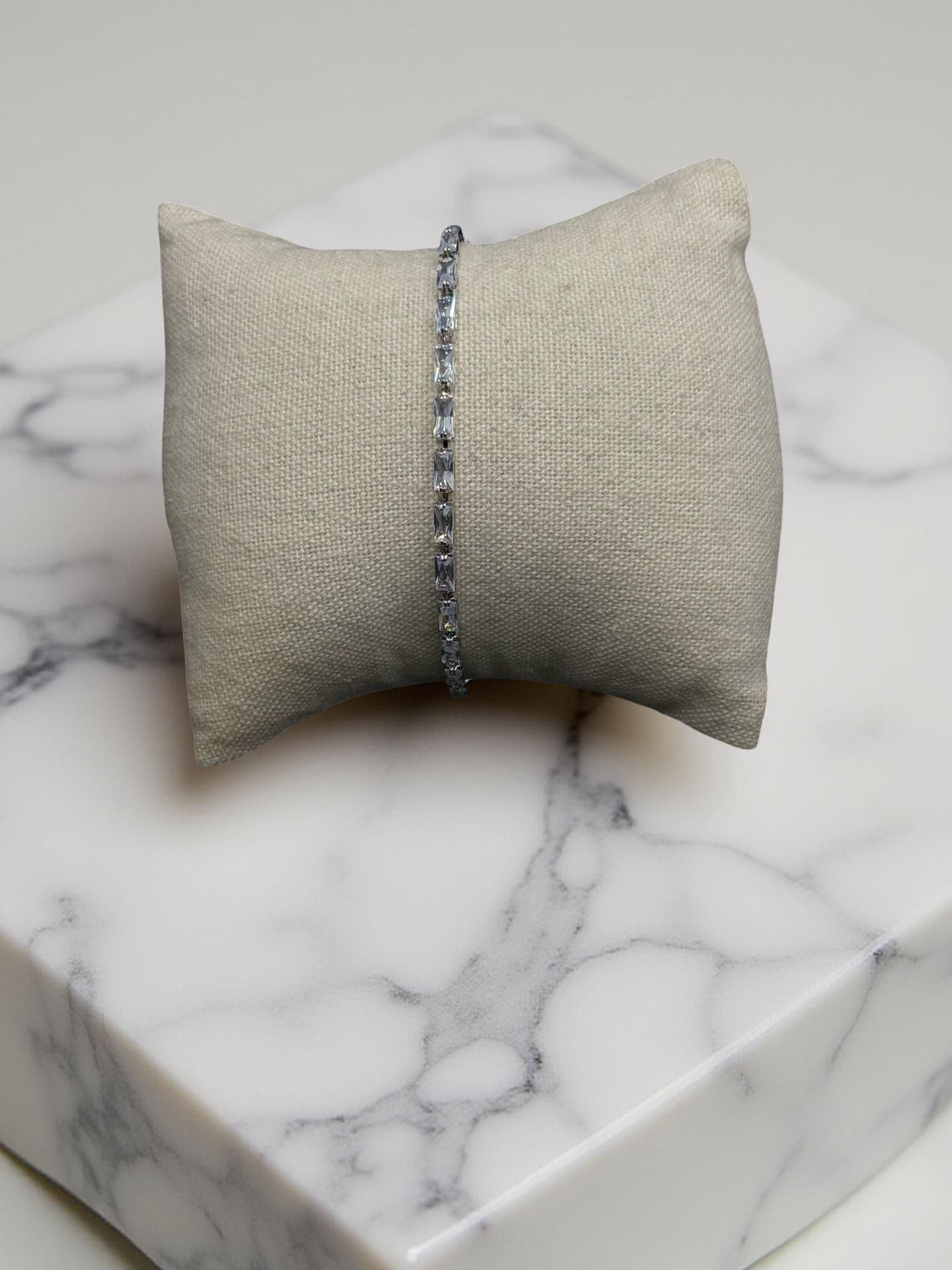 Minimalist Gold CZ Bracelet
