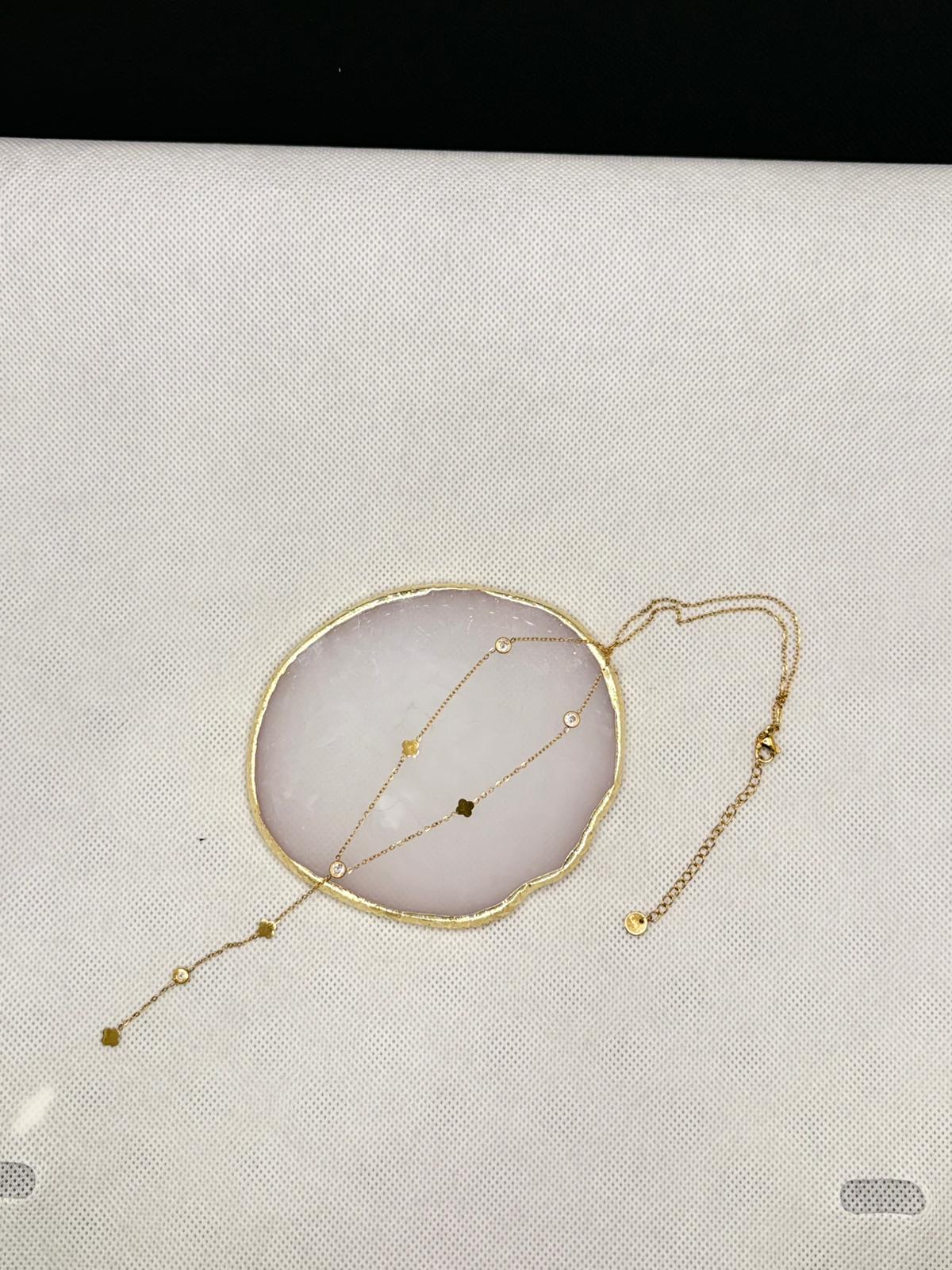 Clover Lariat Y-Necklace