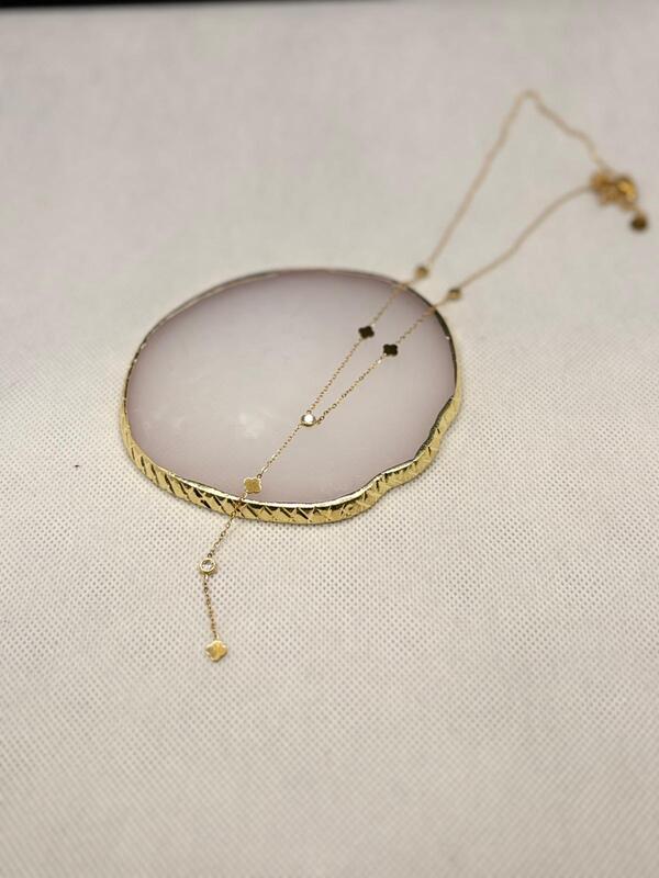 Clover Lariat Y-Necklace