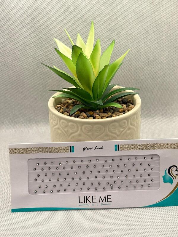 Black-Maroon Stone Bindi Sheet